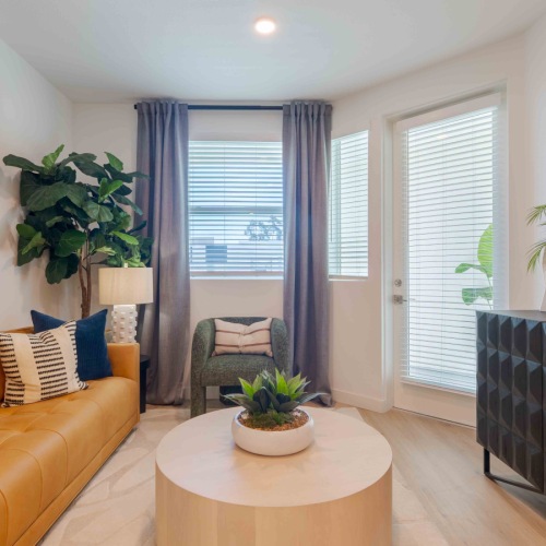 Spacious living room